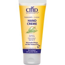 Crema de maini CMD cu ulei de arbore de ceai, 100 ml Crema de maini CMD cu ulei de arbore de ceai, 100 ml