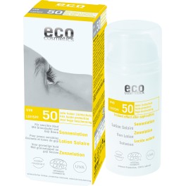 Cosmetice eco Lotiune pentru protectie solara SPF50 100 ml Tub Cosmetice eco Lotiune pentru protectie solara SPF50 100 ml Tub