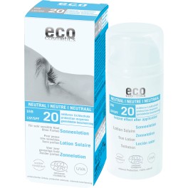 Cosmetice eco Lotiune pentru protectie solara SPF20 neutru, 100 ml