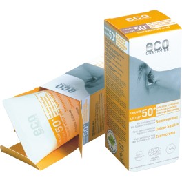 Cosmetice eco crema pentru protectie solara SPF 50+ usor tonifiat Cosmetice eco crema pentru protectie solara SPF 50+ usor tonifiat