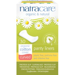 Natracare Absorbante zilnice flexibile (protej-slip) 30 bucati per pachet Natracare Absorbante zilnice flexibile (protej-slip) 30 bucati per pachet
