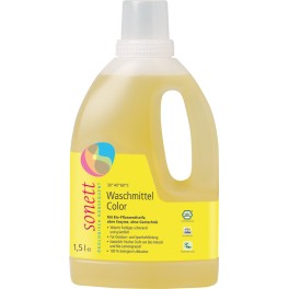 Sonett Detergent lichid pentru rufe colorate cu Menta si Lamaine 1,5 L