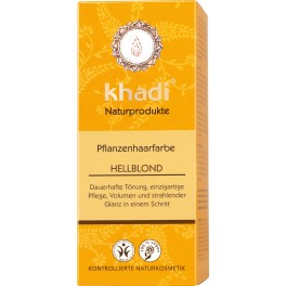 Khadi Vopsea de par din plante blond deschis 100 gr