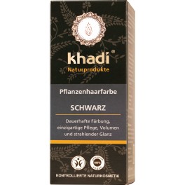 Khadi Vopsea de par din plante negru 100 gr