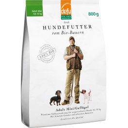 Defu Biofutter Hrana bio pentru caini adulti, pachet mini 800 gr