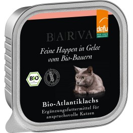 Defu Biofutter BARVA Bucatele de somon de atlantic in jeleu, 100 g