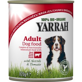 Yarrah Hrana (cubulete) cu pui si vita pentru caini, 820 kg