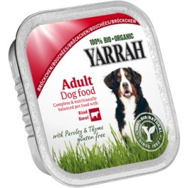 Yarrah Hrana (cubulete) cu pui si vita pentru caini, 150 kg