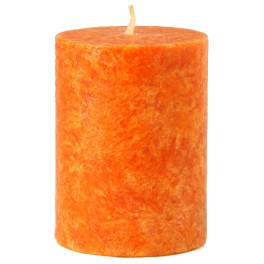 Kerzenfarm Lumanare mica stearina - portocalie, 50 x 65 mm