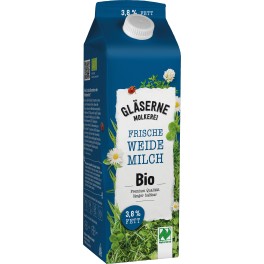 Glaserne Molkerei Lapte bio, 1 L