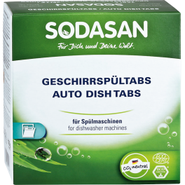 SODASAN - Eco-Tabs pentru Masina de Spalat Vase