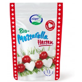 Mozzarella bio inimioare Mozzarella bio inimioare