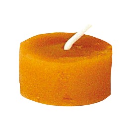 Dipam lumanarica din ceara de albine 100%, 1 bucata