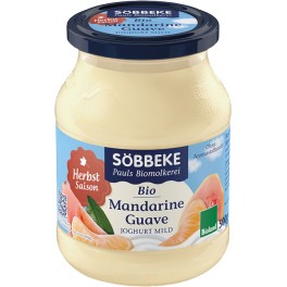 Sobbeke iaurt toamna mandarine si guave 500 gr Sobbeke iaurt toamna mandarine si guave 500 gr