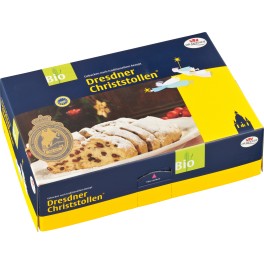 Dr. Quendt Original Cozonac special de Dresden cu fructe uscate "Christstollen" 800 gr