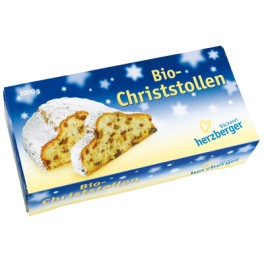 Herzberger Cozonac special cu fructe uscate Christstollen in cutie de cadou, 1.000 gr