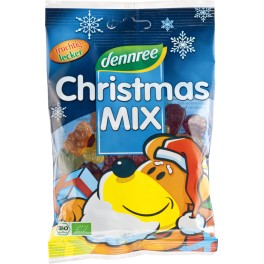 Dennree Christmas Mix - Jeleuri de fructe 100 gr