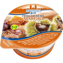 Landkaserei Herzog crema de smantana proaspata cu castane 125 gr