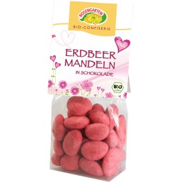 Rosengarten iaurt cu capsuni si migdale, 100 gr Rosengarten iaurt cu capsuni si migdale, 100 gr
