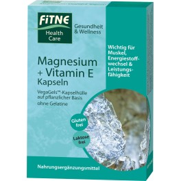 Fitne, Capsule magneziu si vitamina E, 60 buc/cutie