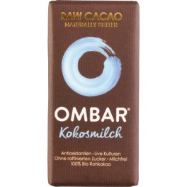 Ciocolata cu lapte de cocos Ombar