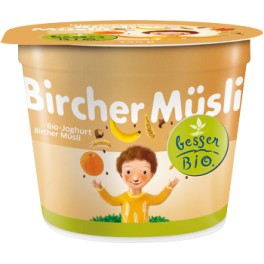 besser Bio - iaurt cu musli, 125 gr
